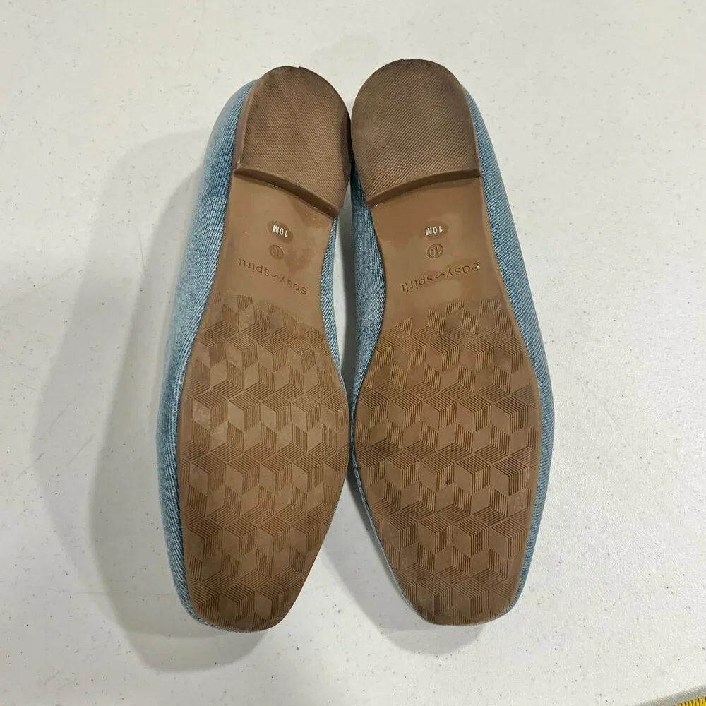 Easy Spirit -Galla 2 Women's Blue Denim-Material-Flat- Loafers Shoes 10 M EUC - Picture 6 of 7